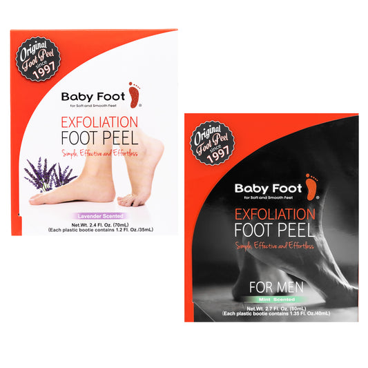 Original Foot Peel and Men's Foot Peel