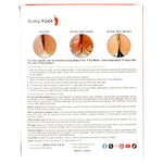 Two packs of Baby Foot exfoliating foot peel boxes showing the original foot peel product and packaging.