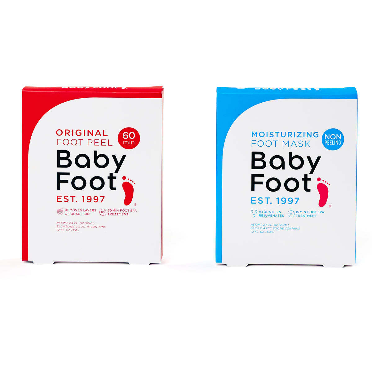 Original Foot Peel + Moisturizing Foot Mask Bundle