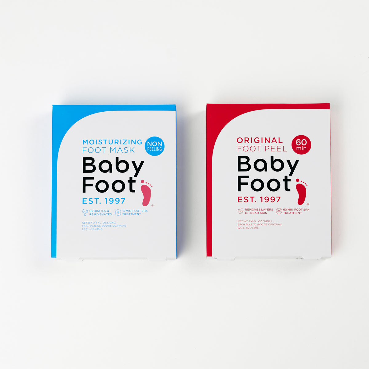 Moisturizing Foot Mask + Original Foot Peel Bundle